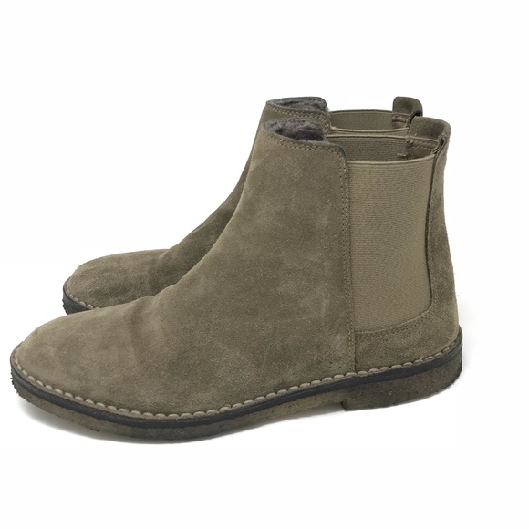 vince sawyer suede chelsea boot